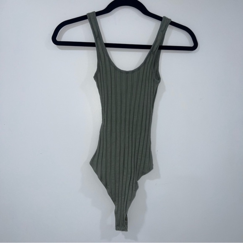 Jonathan Simkhai Sage Ribbed Bodysuit